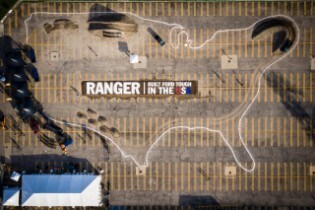 Ranger Celebration Drone Photo